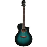 Guitarra Electroacústica Yamaha Apx600 Obb O Blue Burst
