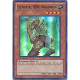 Elemental Hero Héroe Elemental Woodsman Super Raro Yugioh