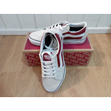 Zapatillas Vans Sk8-low Fired Brick Unisex Talla 38 Eur