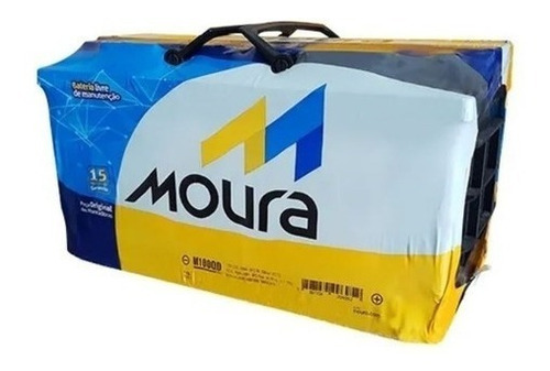Bateria Moura 100ah Log Diesel M100qd Original De Montadora