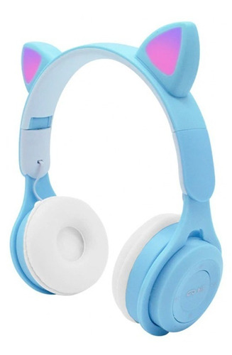 Audífonos Bluetooth Para Niños M6 Cat Ear Colores A Elección