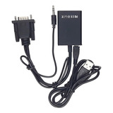 Cabo Adaptador Conversor In Vga (pc) E Usb P/ Out Hdmi(tv)