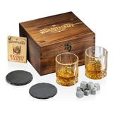 Set De Regalos De Whisky Stones De Mixology & Craft Para Hom
