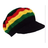 Gorro Bob Marley Boina Plana Sombrero Jockey Bob Marley 