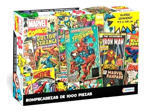Puzzle Rompecabezas 1000 Marvel Comics Spiderman - Avengers
