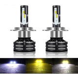 Kit De Faros Led 9005 Hb3 Flash Tricolor N