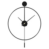 Reloj De Pared Redondo Minimalista Grande Péndulo Osci...