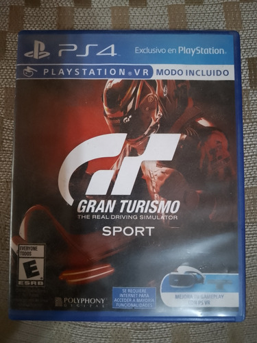 Videojuegos Playstation 4 Gran Turismo Sport 