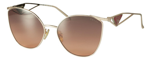 Prada Spr 50zs Svf-0a5 Irregular Pink Gold Gradient