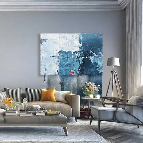 Cuadro Canvas Grueso Sombras Y Destellos 140x90cm