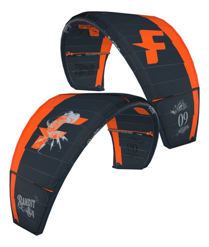 Kite F-one Bandit S4  - 9 Metros 2023 + Barra Linx 2023