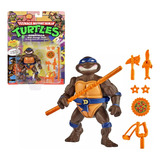 Figura Donatello Clásico Con Accesorios -las Tortugas Ninjas