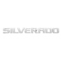  Emblema Maleta Palabra Cromadas Silverado 2007 2015 Chevrolet Silverado
