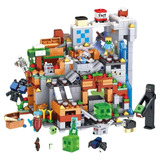 Minecraft Para Armar Building Blocks Toy-680 Piezas