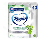 Papel Higiénico Regio Natural Care 40 Rollos Con Aroma