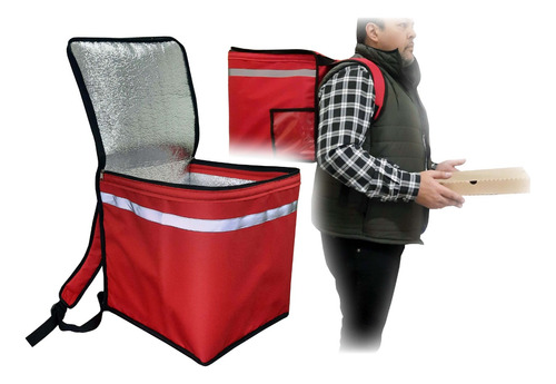 Mochila Termica Para Delivery Con Tapa Superior - Termofood