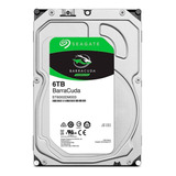 Disco Duro Interno 6tb Seagate Barracuda 5400rpm 3.5 /vc Color Verde