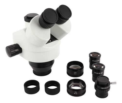 Set De Oculares De Microscopio Estéreo Con Lente Trinocular