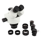 Set De Oculares De Microscopio Estéreo Con Lente Trinocular