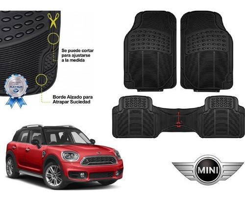 Tapetes Uso Rudo Negros Rd Mini Cooper Countryman 2020