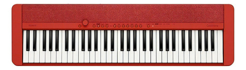 Teclado Personal Casio Ct-s1 Incluye Adaptador Bluetooth Color Rojo