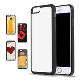 Carcasa Para Sublimar Estampar 2d iPhone Goma Tpu