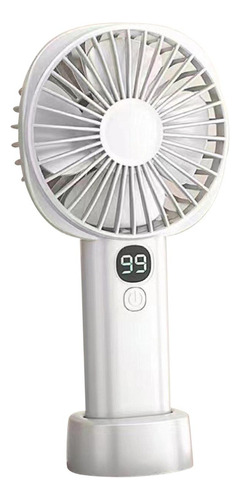 Ventilador De Mano Recargable 5 Gear Mute Soporte Plegado