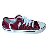 Tenis Choclo Unisex Vino Talla 24-25-26