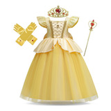 Vestido De Cumpleaños De Bella Princesa For Niña, Halloween .