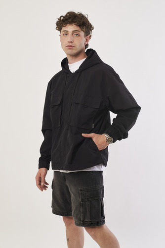 Campera Confeccionada En Siré Ripstop Para Hombre