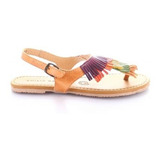 Sandalia Para Mujer Emilio Bazan  Color Beige