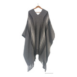 Poncho Lana De Alpaca Adulto Mujer/hombre