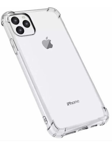 Carcasa Case Transparente Con Bordes Reforzados Para  iPhone