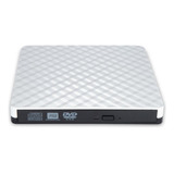 Nuevo Usb 3.0 Dvd Rw Cd Writer Drive Burner Reader Blanco