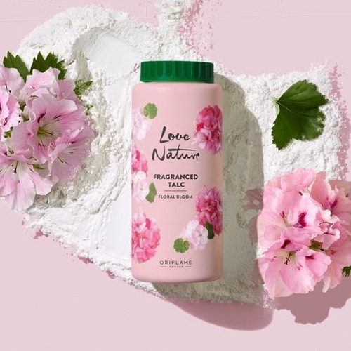 Talco Perfumado Floral Lovenatu