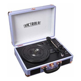 Victrola Vintage Bluetooth Veliz De 3 Velocidades Tocadiscos