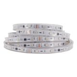 Tira De Luz Led Rgbic Inteligente Ws2811 5050, 30 Leds/m, Ip