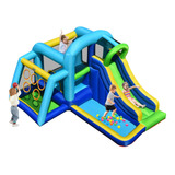 Casa Inflable Gymax Con Tobogán Piscina De Pelotas Sin