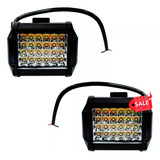 Par Faros 24 Led Bicolor Auxiliar Dually Con Estrobo 