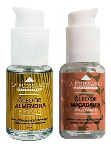 Kit Capilar Oleo Almendra + Oleo Macadamia La Puissance