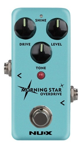 Pedal Nux Morning Start Mini Core Overdrive Guitarra Efecto