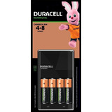 Carregador Duracell 4 Pilha Recarregável Aa 2500mah Xbox