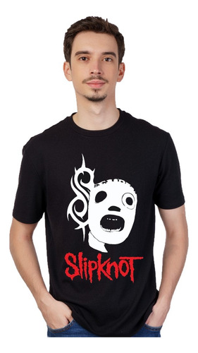 Slipknot - Remera Negra - Manga Corta Unisex - Musica Rock