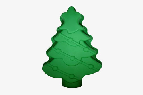 Molde De Silicon Pino De Árbol De Navidad, Pan, Gelatina