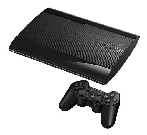 Ps3 Playstation Play 3 250 Gb Super Slim C/ 3 Jogos Sony