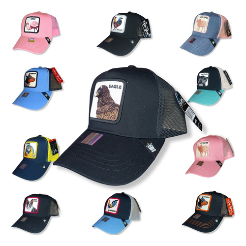 Gorra Animales Trucker Varios Modelos