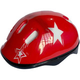 Capacete Bike Infantil Gts Estrela Vermelho