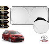 Protector Cubresol Tapasol Con Ventosas Toyota Sienna 2020