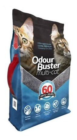 Arena Gato Odour Buster Multi Cat 24kg Envio Gratis Razas 
