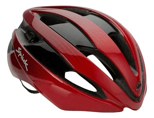 Capacete De Ciclismo Spiuk Eleo Vermelho